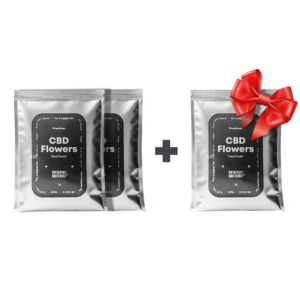 Nordic Nutris Premium CBD kanapių žiedai 1g