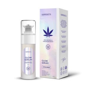 Veido serumas GLOW SERUM with CBD crystals + HYALURON