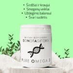 DoNotAge Pure Omega 3 - Ieguvumi sirdij, asinīm, smadzenēm, līdzsvaram