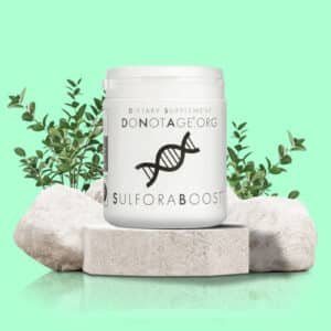 DoNotAge SulforaBoost - esipakend kivi peal