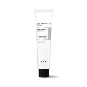 COSRX The Retinol 0.3 veido kremas su retinoliu