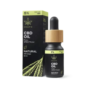 HEMPO Pilna spektra CBD kaņepju eļļa 5%