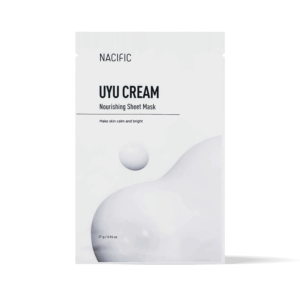 NACIFIC UYU Cream Nourishing maitinamoji lakštinė veido kaukė