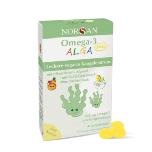 NORSAN OMEGA-3 ALGA JELLY VAISIŲ SKONIO želatininės pastilės