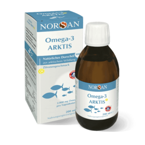 NORSAN, OMEGA-3 ARKTIS SU VITAMINU D, CITRINŲ SKONIO aliejus