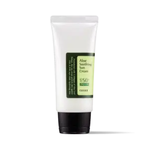 COSRX Aloe SPF50+ PA+++ Drėkinantis apsauginis kremas nuo saulės