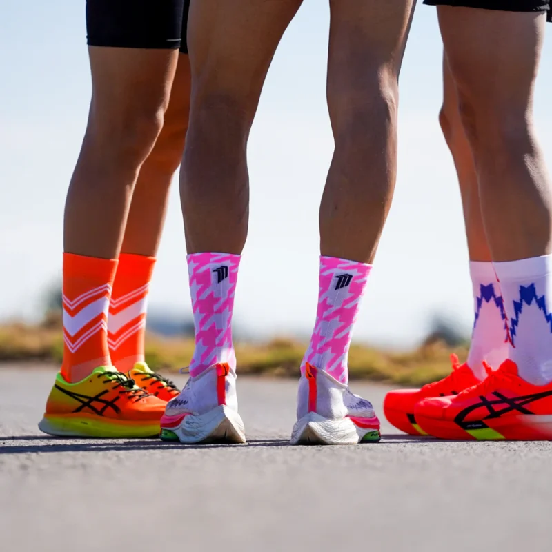 Kojinės „FLOW PINK” SPORCKS