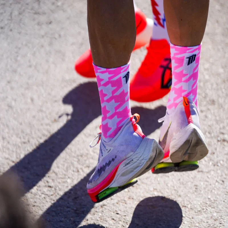 Kojinės „FLOW PINK” SPORCKS