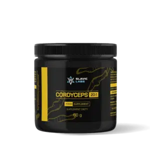 SLAVIC LABS Cordyceps DER 20:1 Energijos ir ištvermės papildas