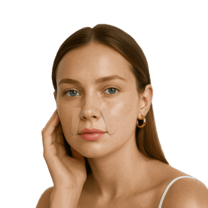 REA TAPE Kineziologinis pleistras veidui - kūno spalvos