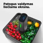 Milerd Detoxer Išmanus prietaisas maisto plovimui nuo pesticidų ir chemikalų