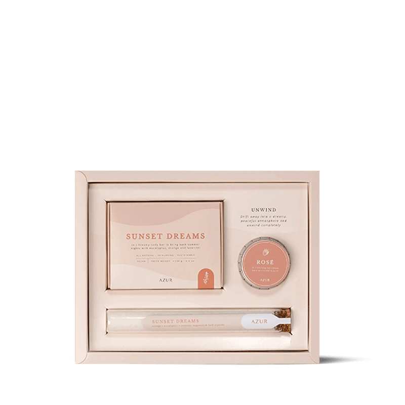 Azur Natural Bodycare BVA Atsipalaidavimo Dovanų Rinkinys Azur Natural Bodycare BVA Atsipalaidavimo Dovanų Rinkinys