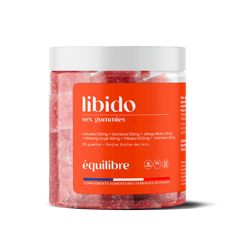Equilibre Libido guminukai vyrams ir moterims Equilibre Libido guminukai vyrams ir moterims