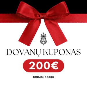 Purama dovanu kuponas 200 eur