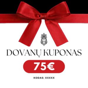 Purama dovanu kuponas 75 eur
