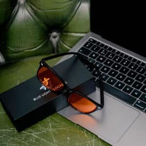 Donotage mėlynos šviesos blokavimo akiniai su dezute