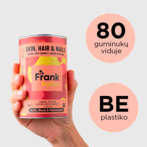 Frank fruities maisto papildas odai, plaukams ir nagams3