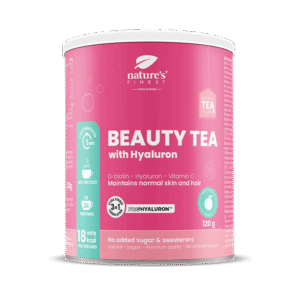 NATURE'S FINEST BEAUTY TEA Grožio arbata su hialurono rūgštimi, biotinu ir vitaminu C
