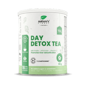 NATURE'S FINEST DAY DETOX TEA Dieninė detoksikacinė arbata su tikruoju margainiu, artišoku ir vitaminu C