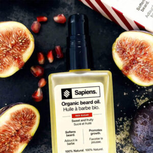 Sapiens Huile à Barbe Red Sugar barzdos aliejus su ricinos aliejumi4