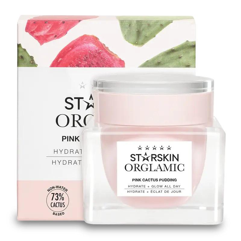 STARSKIN ORGLAMIC PINK CACTUS PUDDING Intensyviai drėkinamasis ir maitinamasis veido kremas su kaktusų ekstraktais ir sėklų aliejumi STARSKIN ORGLAMIC PINK CACTUS PUDDING Intensyviai drėkinamasis ir maitinamasis veido kremas su kaktusų ekstraktais ir sėklų aliejumi