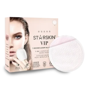 STARSKIN VIP 7 SECOND LUXURY ALL DAY MASK Daugiafunkciai veido priežiūros diskeliai odos valymui, šveitimui, drėkinimui ir glotninimui