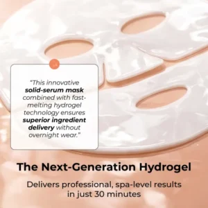 STARSKIN COLLAGEN PDRN SALMON DNA Drėkinamosios ir stangrinamosios hidrogelinės veido kaukės su kolagenu, PDRN ir hialurono rūgštimi, 3+1