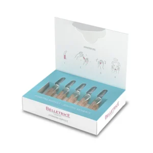 BELLETRICE HYDRATING AMPOULES Intensyviai drėkinamosios veido ampulės sausai ir drėgmės stokojančiai odai