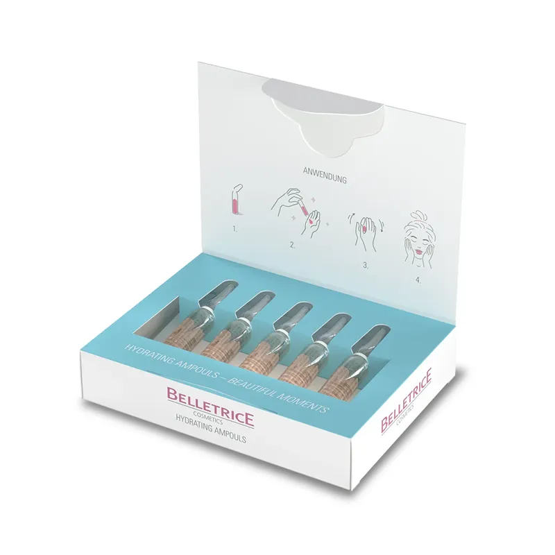 BELLETRICE HYDRATING AMPOULES Intensyviai drėkinamosios veido ampulės sausai ir drėgmės stokojančiai odai-1 BELLETRICE HYDRATING AMPOULES Intensyviai drėkinamosios veido ampulės sausai ir drėgmės stokojančiai odai