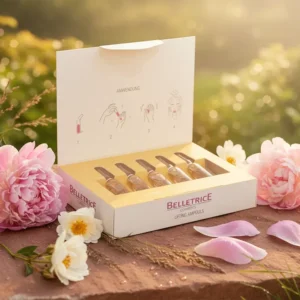 BELLETRICE LIFTING AMPOULES kiinteyttävät ja silottavat kasvoampullit kypsälle iholle