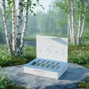 BELLETRICE PURIFYING AMPOULES puhdistavat ja mattaavat kasvoampullit rasvaiselle ja epäpuhtaalle iholle