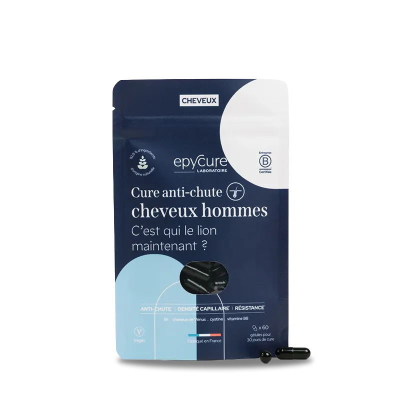EPYCURE HAIR LOSS TREATMENT FOR MEN Kapsulės vyrams normaliai plaukų būklei palaikyti