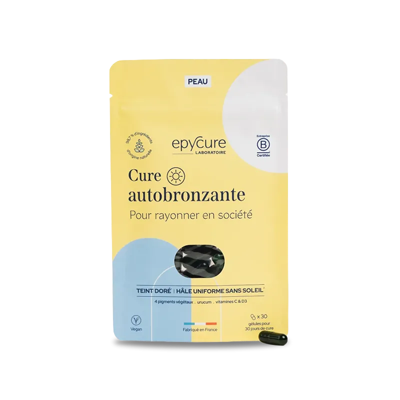 EPYCURE SELF-TANNING TREATMENT Savaiminio įdegio kapsulės EPYCURE SELF-TANNING TREATMENT Savaiminio įdegio kapsulės