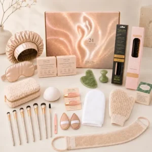 SUN&SIA BEAUTY ADVENT CALENDAR kauneusjoulukalenteri kasvojen, hiusten ja vartalon hoitotarvikkeilla